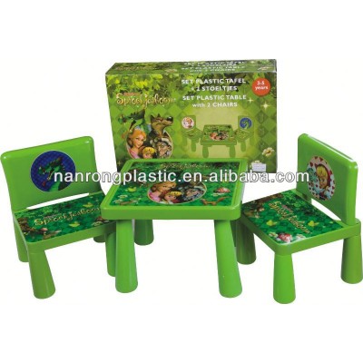 2013 New style wholesale high quality plastic children table and chair fisher price baby rocker chair